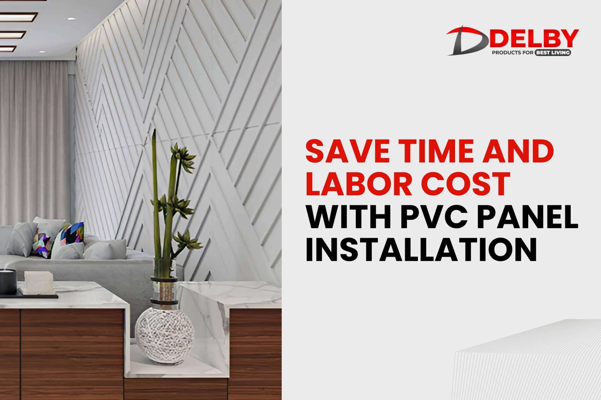 Save Time and Labor Costs with PVC Panel Installation