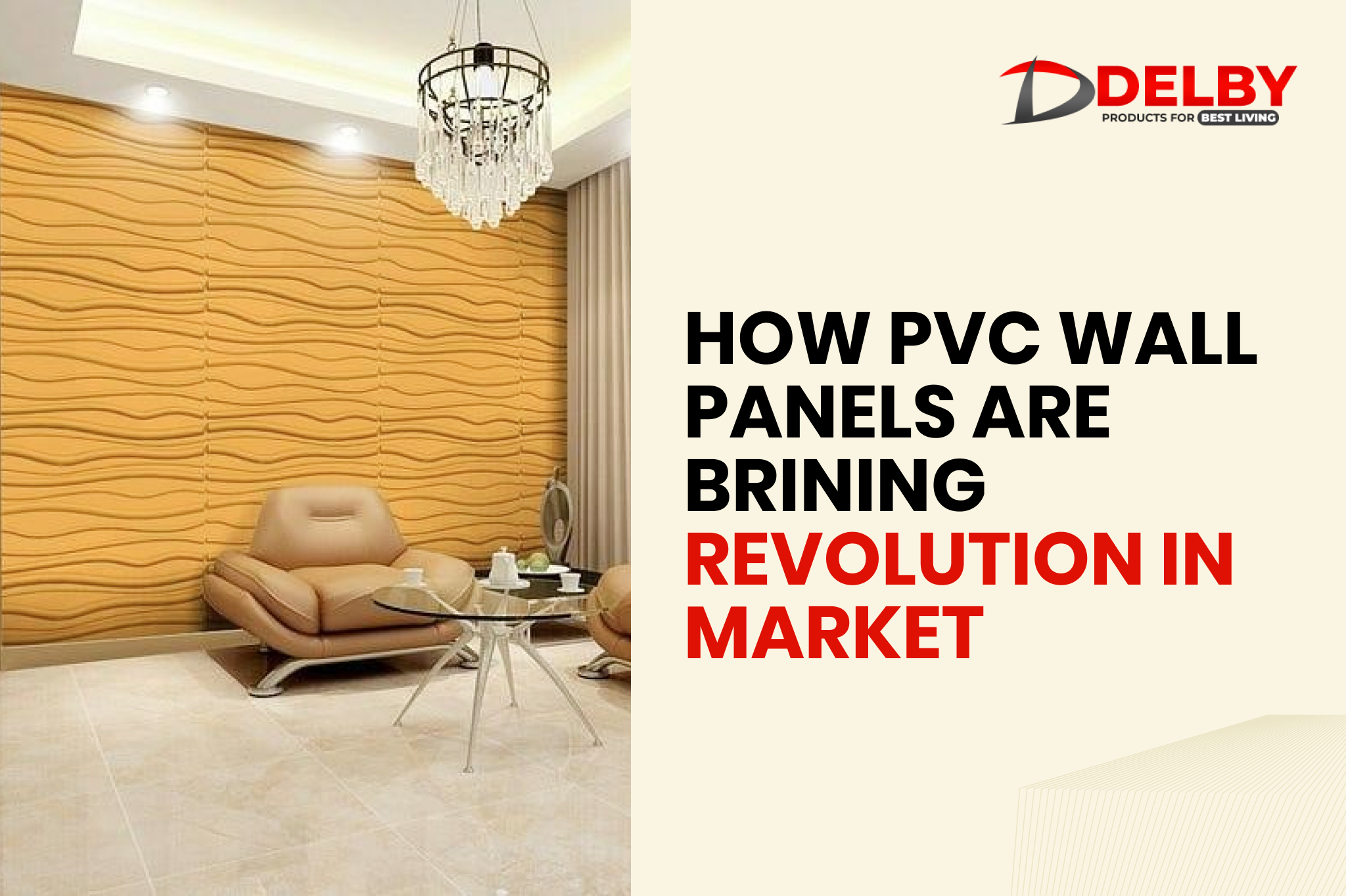 How PVC Wall Panels Are Brining a Revolution in the Market