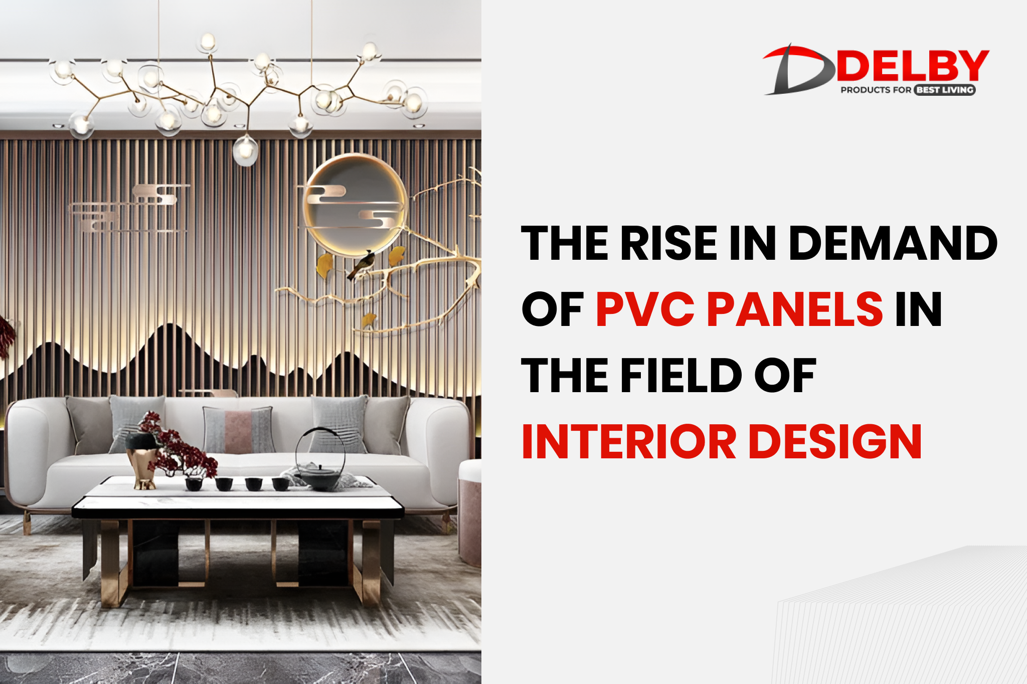 The Rise in Demand of PVC Panels in the Field of Interior Design