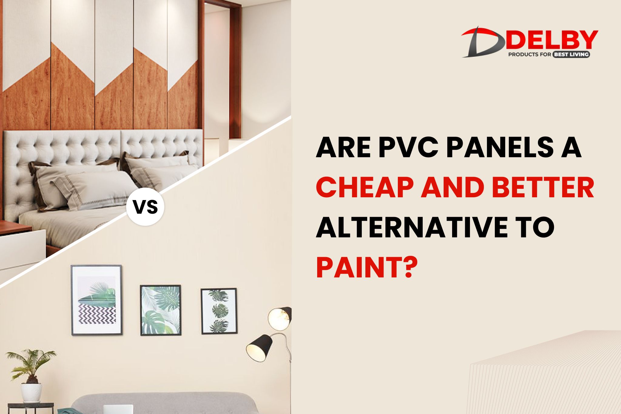 Are PVC panels a Cheaper and Better Alternative to Paints?