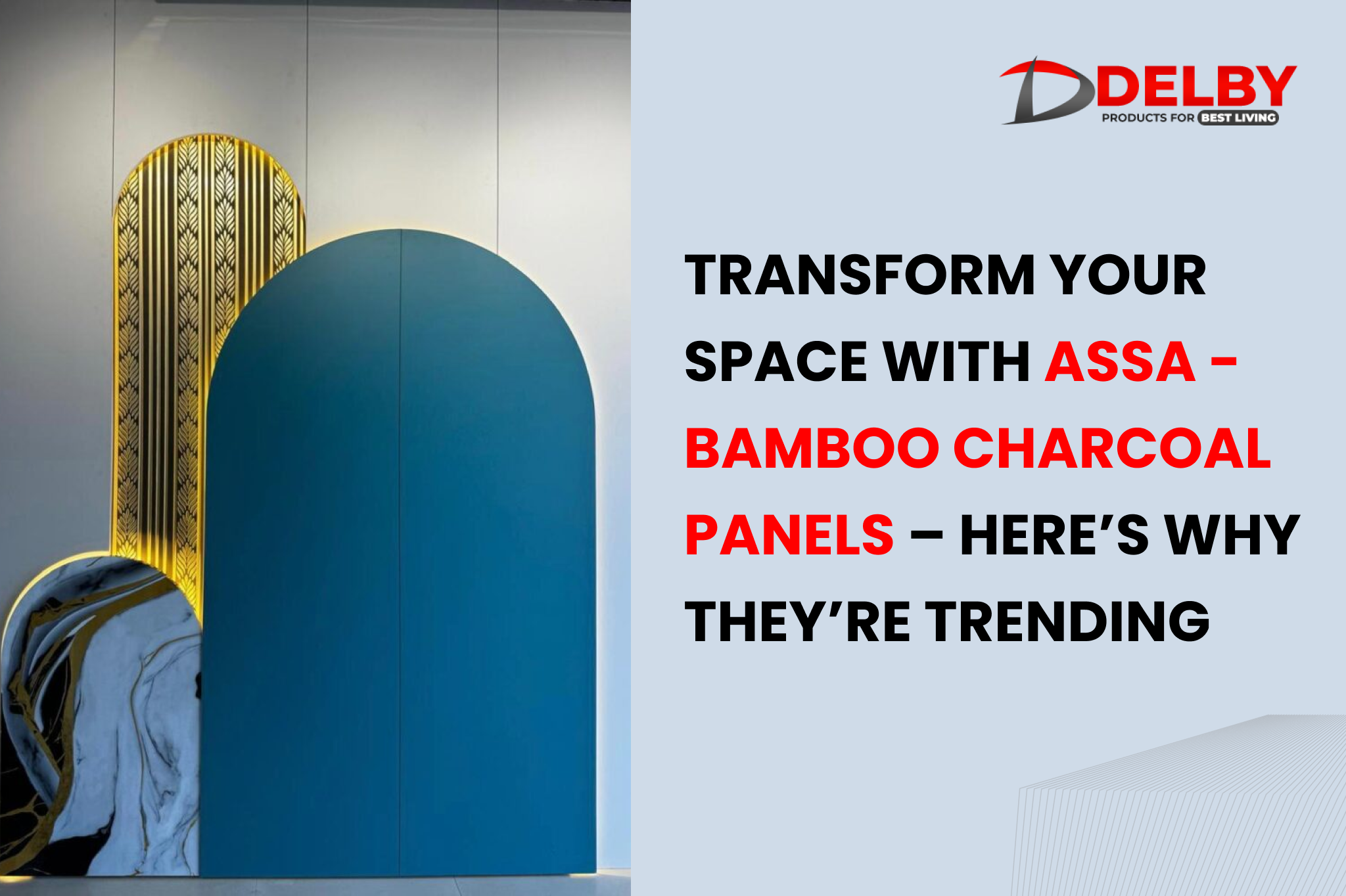 Transform Your Space with ASSA – Bamboo Charcoal Panels – Here’s Why They’re Trending