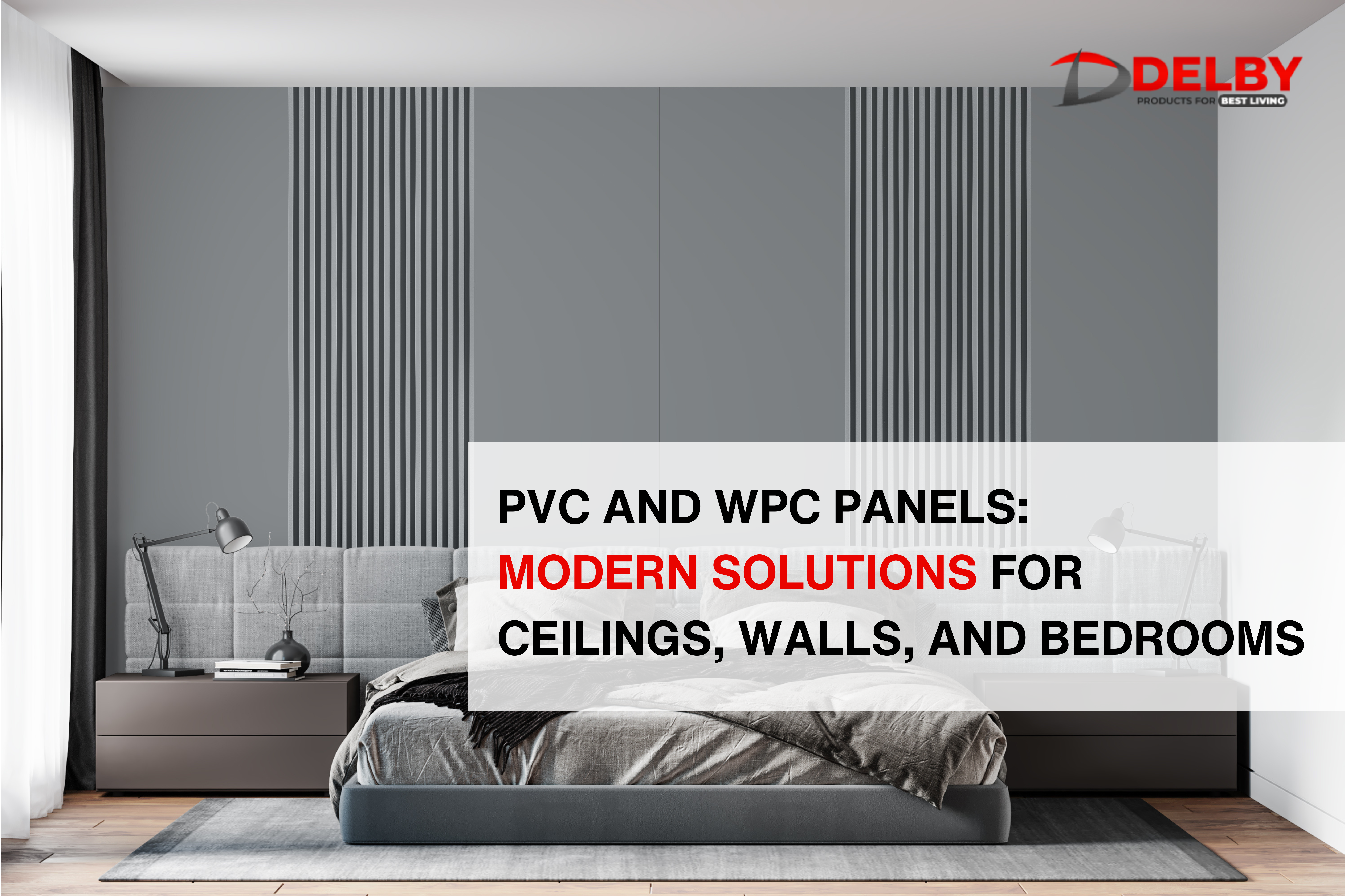 PVC and WPC Panels: Modern Solutions for Ceilings, Walls, and Bedrooms