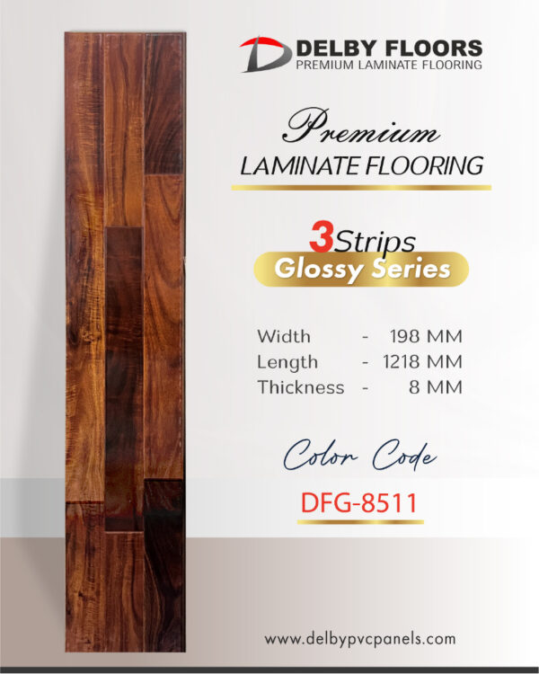 Urban Gloss Master Flooring- 3 Strips