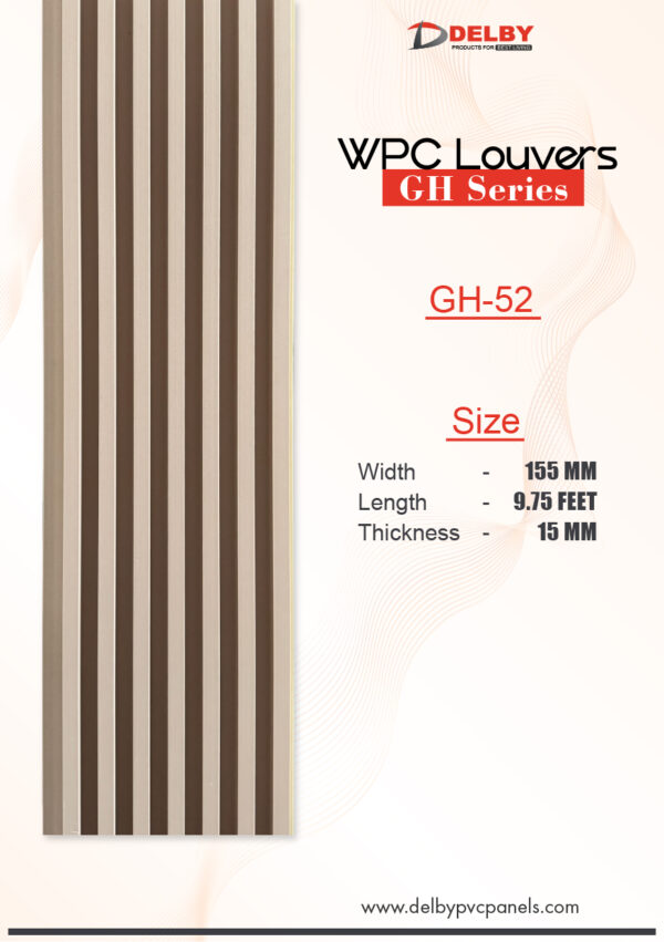 WPC Louvers-GH Series