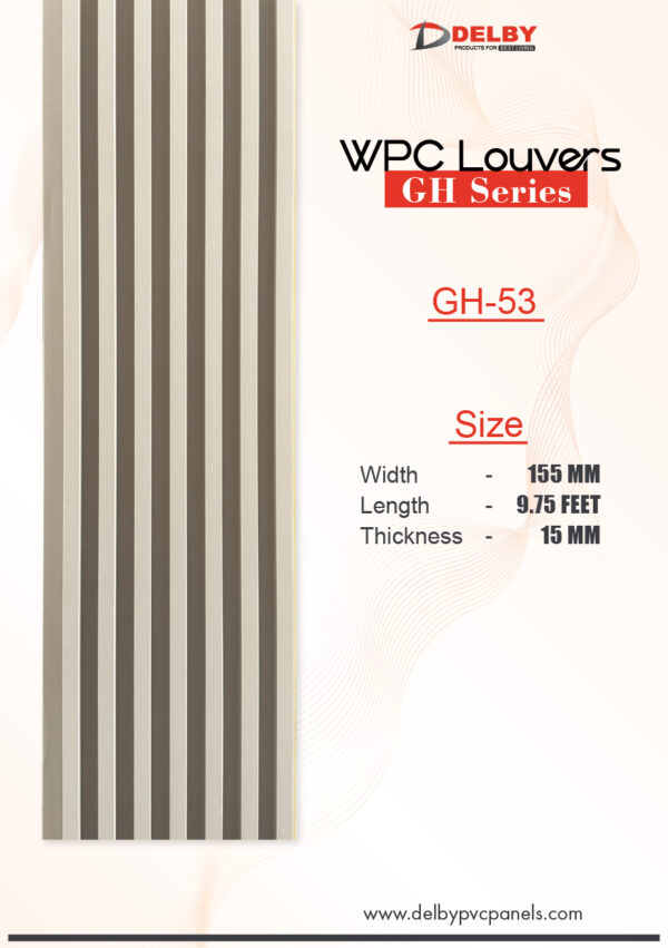 WPC Louvers-GH Series