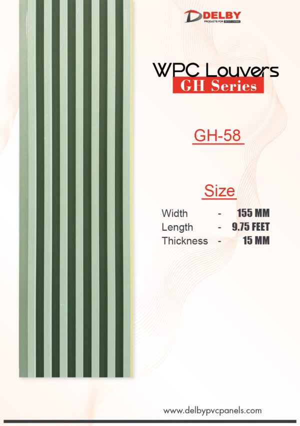 WPC Louvers-GH Series