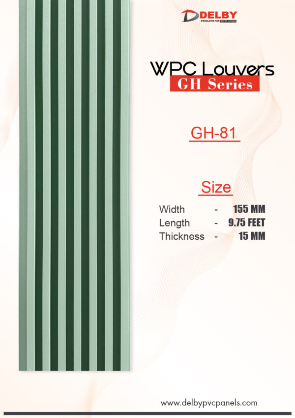 WPC Louvers-GH Series