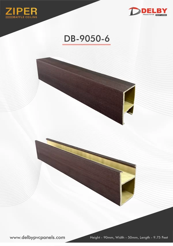 Ziper Baffle Ceiling